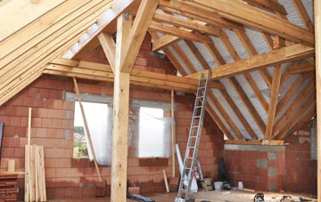 Bignall End attic trusses